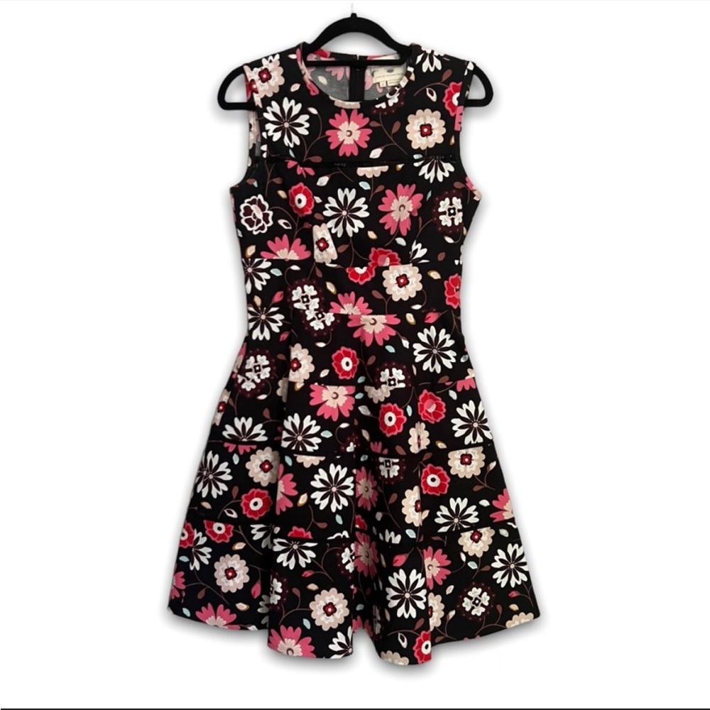 Kate Spade Casa Flora Poplin Fit and Flare - 6 - Picture 3 of 13